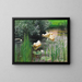 Ducks in the Lily Pond - Alexander Koester — framed artwork on a wall