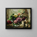 Rosas sobre un velo - Alexander Koester — cuadro enmarcado en la pared