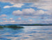 Vista con nubes meteorológicas - Alexander Koester — vista de la obra