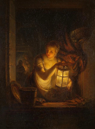 Alexander Laurus - A Woman with A Lantern.webp