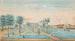 Vista de la plantación de azúcar Catharina Sophia - Alexander Ludwich Brockmann — vista de la obra