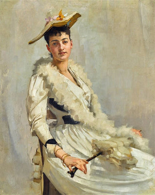 Alexander Mann - Portrait Of Mademoiselle B.webp