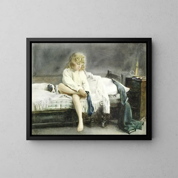 Sunset Time - Alexander Mark Rossi — framed artwork on a wall