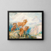 Mouflon des Big Horn - Alexander Phimister Proctor — framed artwork on a wall