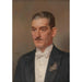 Portrait of a man with a miniature chain - Alexander Pock — artwork view