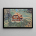 House - Alexander Pock — framed artwork on a wall