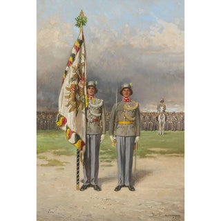 Alexander Pock - Leutnant und Fahnentrger des Gardebataillons.webp