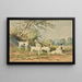 Seis Jack Russell Terriers - Alexander Pope Jr — cuadro enmarcado en la pared