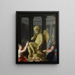 The Cult of Cupid - Alexander Roslin — framed artwork on a wall