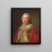 Carl Fredrik Scheffer 1715-1786 Conde y consejero de Estado - Alexander Roslin — cuadro enmarcado en la pared
