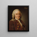 Carl von Linné 1707-1778 botanist professor - Alexander Roslin — framed artwork on a wall