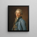 Christopher Bogislaus Zibet - Alexander Roslin — framed artwork on a wall
