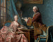 Double portrait painting - Alexander Roslin — artwork view