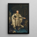 Gustave III 1746-1792, rey de Suecia - Alexander Roslin — cuadro enmarcado en la pared