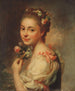 Portrait of the artist's wife Marie Suzanne née Giroust - Alexander Roslin — artwork view
