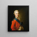 Retrato del emperador Pablo I de Rusia - Alexander Roslin — cuadro enmarcado en la pared