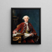 Ulrik Scheffer - Alexander Roslin — cuadro enmarcado en la pared