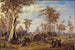 Adélaïde, una tribu de nativos en las orillas del río Torrens - Alexander Schramm — vista de la obra