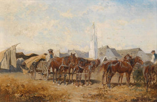 Alexander Von Bensa - Markttag in Szolnok.webp