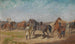 Campamento de jinetes norteafricanos - Alexander von Bensa — vista de la obra