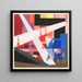 Theatre Maquettes 15 - Alexandra Exter — framed artwork on a wall