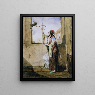 AlexandreGabriel Decamps - An Odalisque.webp