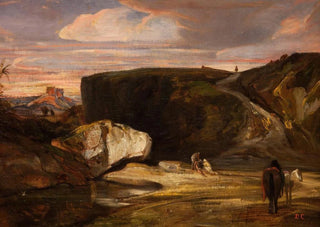 AlexandreGabriel Decamps - Landscape with the Good Samaritan.webp