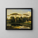 La villa Doria Pamphilj à Rome - Alexandre-Gabriel Decamps — framed artwork on a wall