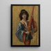 Una página - Alexandre Cabanel — cuadro enmarcado en la pared