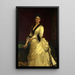 Catharine Lorillard Wolfe - Alexandre Cabanel — cuadro enmarcado en la pared