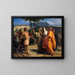 Cincinnatus receiving the ambassadors of Rome - Alexandre Cabanel — framed artwork on a wall