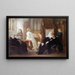 La Veuve du maître de chapelle - Alexandre Cabanel — framed artwork on a wall