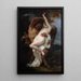 Nymph carried away by a faun - Alexandre Cabanel — framed artwork on a wall