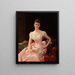 Olivia Peyton Murray corta a la mujer de William Bayard - Alexandre Cabanel — cuadro enmarcado en la pared