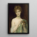 Pandora - Alexandre Cabanel — framed artwork on a wall