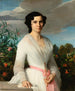 Portrait of Mademoiselle Louise Mars - Alexandre Cabanel — artwork view