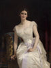 Portrait painting of Mary Victoria Leiter, future Lady Curzon of Kedleston, vice-queen of India - Alexandre Cabanel — artwork view
