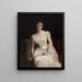 Portrait painting of Mary Victoria Leiter, future Lady Curzon of Kedleston, vice-queen of India - Alexandre Cabanel — framed artwork on a wall