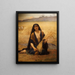 Ruth nettoie - Alexandre Cabanel — framed artwork on a wall