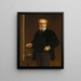 Self-portrait - Alexandre Cabanel — framed artwork on a wall