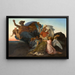 La Muerte de Moisés - Alexandre Cabanel — cuadro enmarcado en la pared
