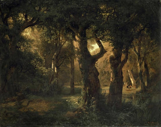 Alexandre Calame - Interior of a Forest.webp