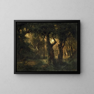 Alexandre Calame - Interior of a Forest.webp