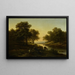 Landscape Painting - Alexandre Calame — framed artwork on a wall
