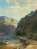 Laxenstrasse - Alexandre Calame — vista de la obra