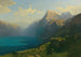 Vista del lago de Lucerna desde Seelisberg - Alexandre Calame — vista de la obra