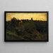 Vista de Montmartre, vertiente noroeste - Alexandre Defaux — cuadro enmarcado en la pared