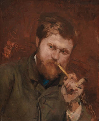 Alexandre Falguire - Man Smoking a Pipe.webp
