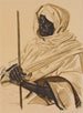 Aimé Gabo Sultan de Birao - Alexandre Iacovleff — vista de la obra