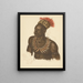 Dibujos y pinturas de África pl. 24 - Alexandre Iacovleff — cuadro enmarcado en la pared